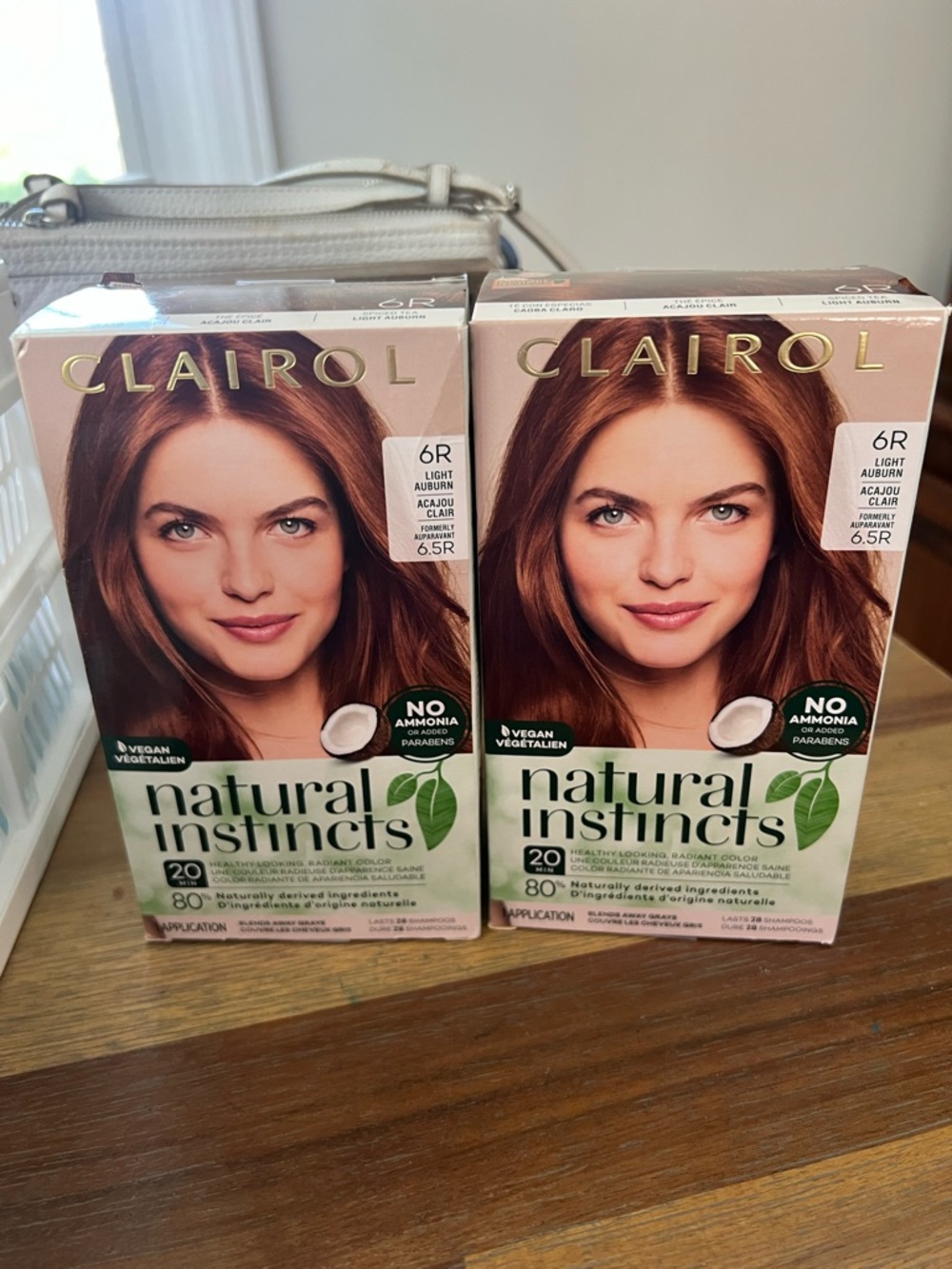 Clairol Natural Instincts Hair Color - Light Auburn (6R)